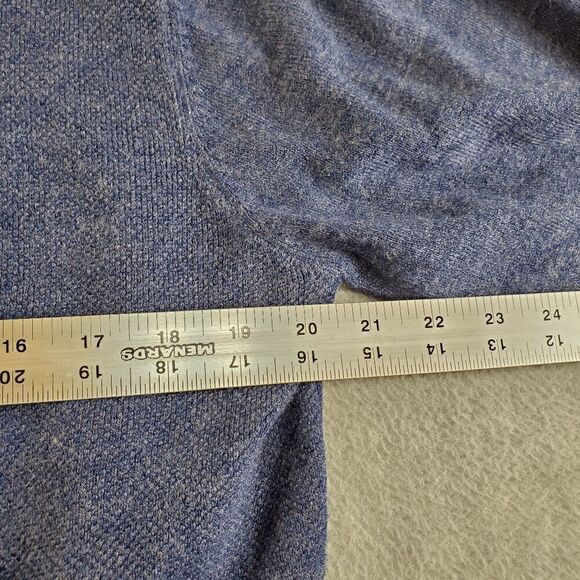 Tricots St. Raphael Sweater Mens Medium Blue Knit Long Sleeve V Neck Pullover - Picture 3 of 10
